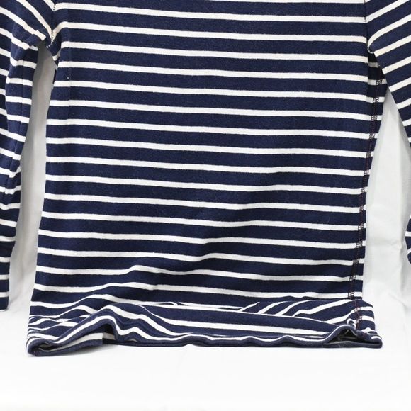 American Eagle T  Shirt Navy striped 3/4 Knit Size S - Picture 4 of 4